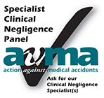 AvMA Clinical Negligence Panel Logo