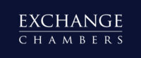 Dark blue logo with Exchange chambers in white https://www.exchangechambers.co.uk/