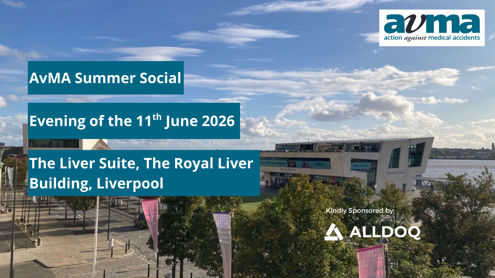 AvMA Summer Social, Evening of the 11th June 2026, Liverpool