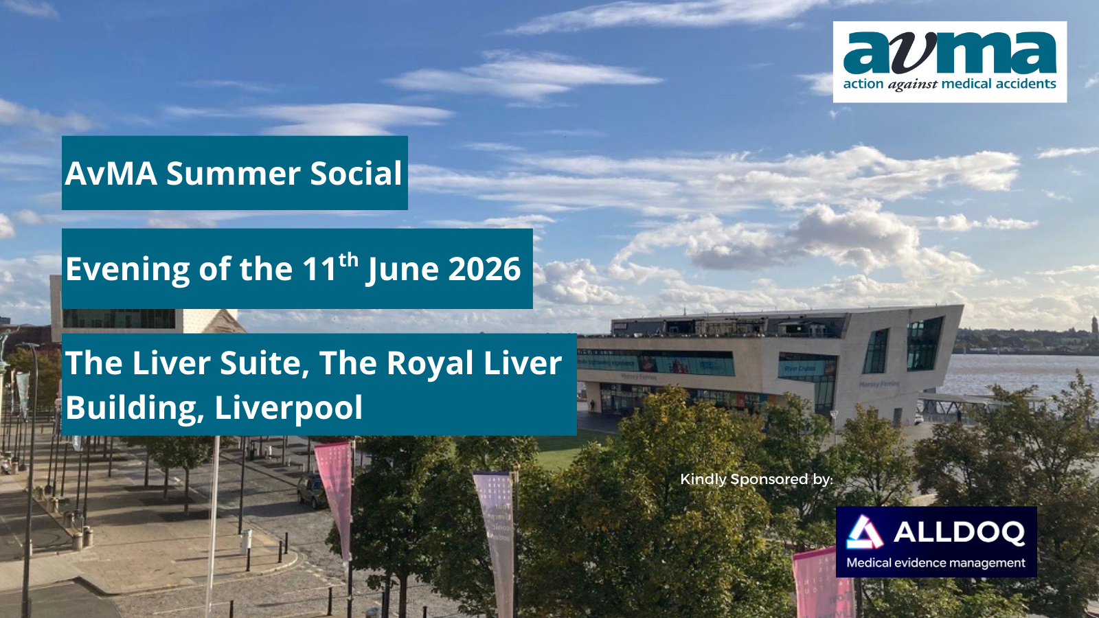 AvMA Summer Social, Evening of the 11th June 2026, Liverpool